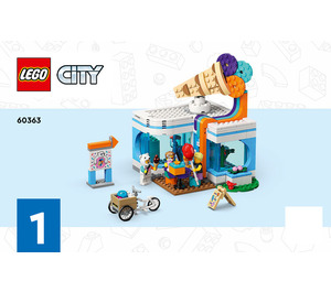 LEGO Ice-Cream Shop 60363 Instrukce