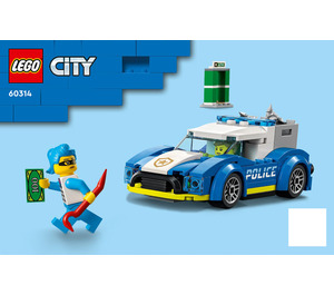LEGO Crème glacée Truck Police Chase 60314 Instructions
