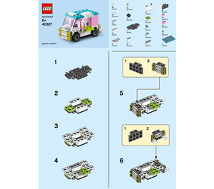 LEGO Ijsje Truck 40327 Instructions