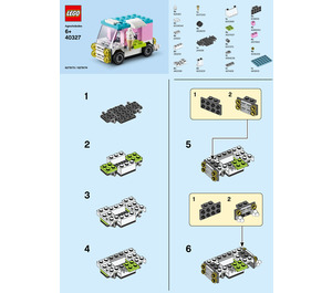 LEGO Ice Cream Truck Set 40327 Instructions