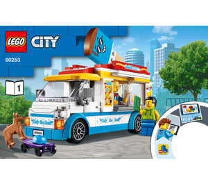 LEGO Ice-Cream Truck 60253 Byggeinstruksjoner