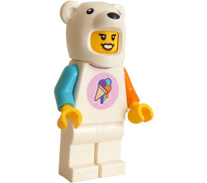 LEGO Ice Cream Vendor - Polar Bear Costume Minifigure