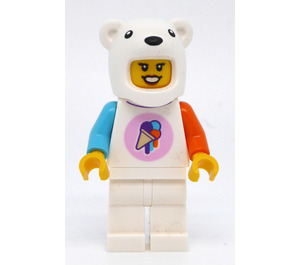 LEGO Ice Cream Vendor - Polar Bear Costume Minifigure