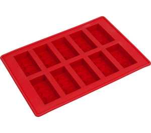 LEGO Ice Cube Tray - Bricks (Red) (852768)