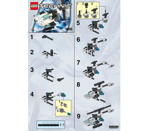 LEGO Ice Explorer 8005 Instructions