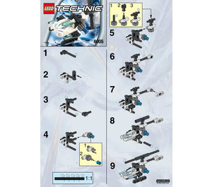 LEGO Ice Explorer 8005 Istruzioni