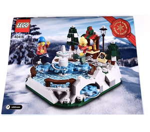 LEGO Ice Skating Rink 40416 Anweisungen