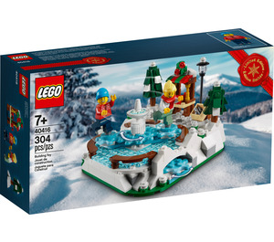 LEGO Ice Skating Rink Set 40416 Packaging