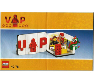 LEGO Iconic VIP Set 40178 Instrukce