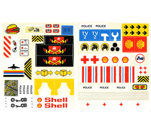 LEGO Idea Book 250 Sticker Sheet