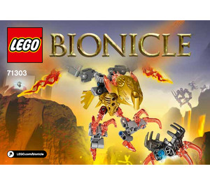 LEGO Ikir - Creature of Fire 71303 Instrukce