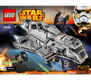 LEGO Imperial Assault Carrier Set 75106 Instructions