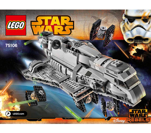 LEGO Imperial Assault Carrier 75106 Instrukce