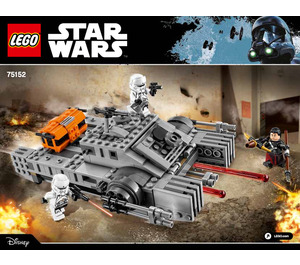 LEGO Imperial Assault Hovertank Set 75152 Instructions