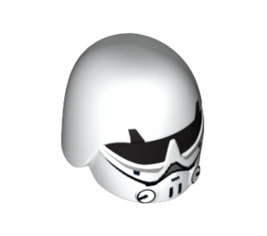 LEGO Imperial Cadet Helmet with Black Goggles (18291)