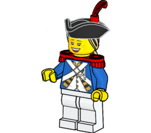 LEGO Imperial Female Officer Minifigur