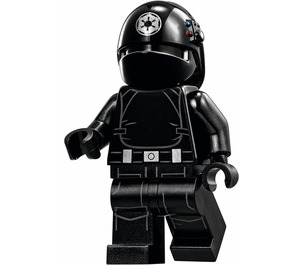 LEGO Imperial Gunner met gesloten Mond en Wit Imperial logo Minifiguur