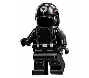 LEGO Imperial Gunner s stříbrný Imperial logo (zavřený Ústa) Minifigurka