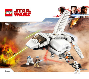 LEGO Imperial Landing Craft Set 75221 Instructions