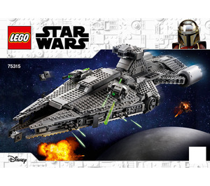 LEGO Imperial Light Cruiser Set 75315 Instructions