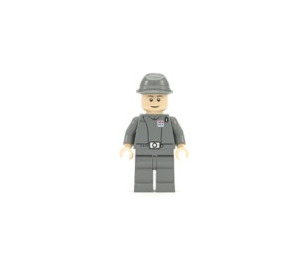 LEGO Imperial Officer with Cavalry Cap and Brown Eyebrows Minifigure