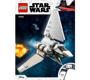 LEGO Imperial Shuttle Set 75302 Instructions