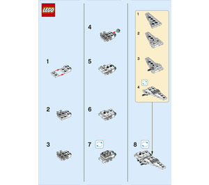 LEGO Imperial Shuttle Set 911833 Instructions