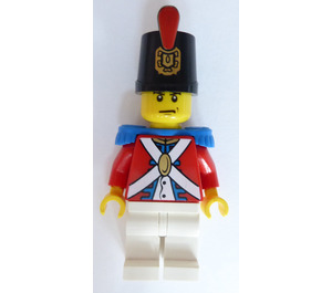 LEGO Imperial Soldier avec Decorated Shako Chapeau et Bleu Epaulettes Figurine