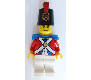 LEGO Imperial Soldier with Decorated Shako Hat and Blue Epaulettes Minifigure