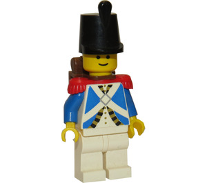 LEGO Imperial Soldat mit Shako und Braun Rucksack Minifigur