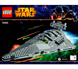 LEGO Imperial Star Destroyer Set 75055 Instructions