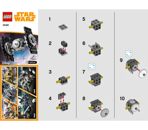 LEGO Imperial TIE Fighter 30381 Istruzioni