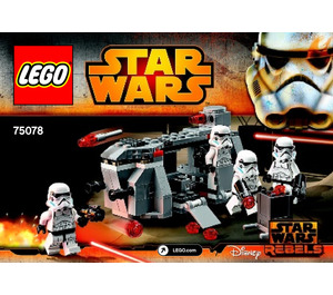 LEGO Imperial Troop Transport Set 75078 Instructions