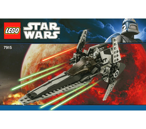 LEGO Imperial V-wing Starfighter Set 7915 Instructions