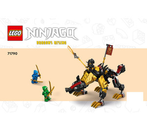 LEGO Imperium Dragon Hunter Hound 71790 Instructions