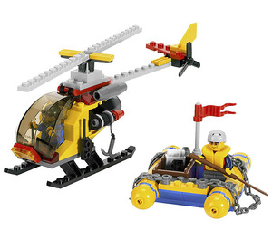 LEGO In-flight Helicopter et Raft 2230