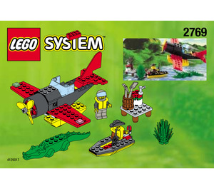 LEGO In-flight Jungle Express 2769 Instructies