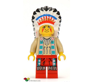 LEGO Indian Chief Минифигурка