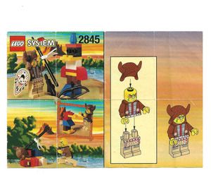 LEGO Indian Chief Set 2845 Instructions