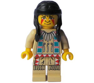 LEGO Indian avec Tan Shirt Figurine