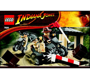 LEGO Indiana Jones Motorrad Chase 7620 Instructions