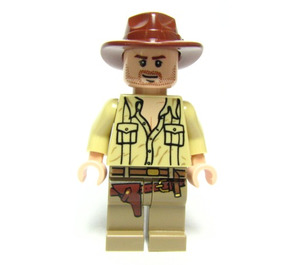 LEGO Indiana Jones с Open Риза Минифигурка