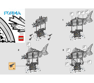 LEGO Ink Koi Skin 81003 Instructies