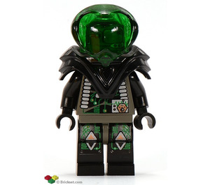 LEGO Insectoids - Grön circuitry Minifigur