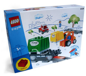 LEGO Intelligent Train Cargo 3326 Packaging