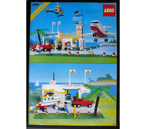 LEGO International Jetport Set 6396 Instructions