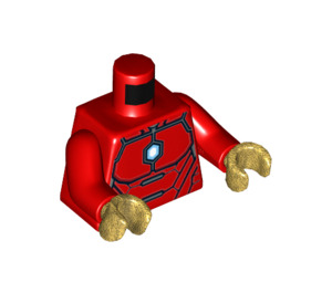 LEGO Invincible Iron Man - Classic Style Minifig Torso (973 / 76382)