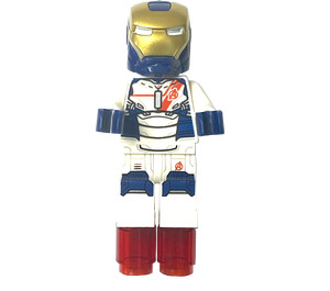 LEGO Iron Legion with Transparent Red Foot Repulsors Minifigure