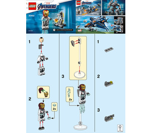 LEGO Iron Man and Dum-E Set 30452 Instructions