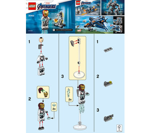 LEGO Iron Man and Dum-E 30452 Instrukce